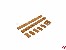Treppe aus Holz Bausatz 12x50mm