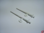 Flaggenstock 78mm mit Fuss Robbe 1351