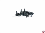Blechschraube Kreuz mit angepresster Scheibe 3x8mm Stahl verzinkt Carson 500105099