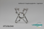 Aluflansch für Kupplungsglocke (Lagerbock) Hörmann HT3/06/040