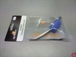 Silikon Verbindung für Auspuff gerade 1:8 blau Dynamite RC DYN8740
