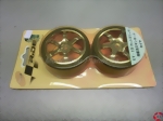 Reifen & Felgen ST-13 25x62mm gold, 12mm Sechskant-Mitnehmer RC-Ride 313