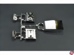 L-Teile (Lufteinlass verchromt) für Super Clod Buster Tamiya 9115146