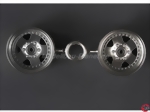 Felgen 26x52mm silber 12mm Mitnehmer Tamiya 53066