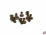 Gatchen/Bullauge vermessingt 4x3mm