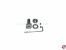 Luftschraubenkuppplung f�r Klapp-Luftschrauben 28x3/8mm �14mm M8