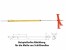 Aeronaut 715623 Schiffswelle M4/4x300mm mit Stevenrohr 8x153mm