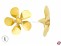 5-Blatt Schiffsschraube Form A1 Messing linkslauf