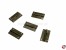 Scharnier 9x15mm Messing