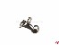 Stevenrohr-Halterungen Messing vernickelt 4x16mm