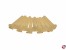 Senkkopf-Gewindeschrauben Schlitz M6x40mm Nylon DIN 963