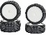 Carson 500900135 Räder-Satz weiss Disc-Felgen Super Grip Off-Road 1:10
