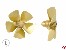 5-Blatt Schiffsschraube Form A2 Messing linkslauf