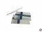 Flagge Finnland aus Seide 40x60mm