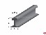 PVC Eisenbahn Schienenprofil