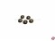 Bullaugen Messing 6x4mm gedreht und verglast