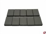 Trimmblei 19,1x12,5x3,6mm 10x5g grau selbstklebend MBP 700006