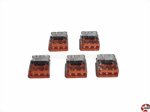 Wago Verbindungsklemme 3-Leiter-Klemme 0,5-2,5mm2 orange MBP 700009