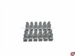Reihen-Lüsterklemme 6-reihig 10mm2 Polypropylen weiss MBP 700015