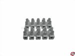Reihen-Lüsterklemme 6-reihig 16mm2 Polypropylen weiss MBP 700016