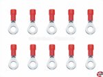 Quetschkabelschuhe Isoliert rot Ringform 0,5-1mm² M3,5 MBP KLA-62035