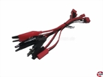 Lade-Adapter-Satz Deans T-Plug 4 Anschlüsse Modellbau-Planet 700028