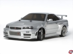 Nismo R34 GT-R Z-Tune Drift LED 4WD (TT-02D) 1:10 Bausatz Tamiya 300058605