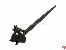 Kran beweglich aus PVC 116mm grau 1:200