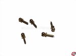 Handlaufdurchzug Messing 2mm Aeronaut 510020