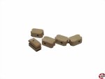Klumpblock aus Holz hell 7mm (1 Rille) Aeronaut 522007