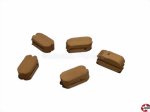 Klumpblock aus Holz hell 10mm (1 Rille) Aeronaut 522010