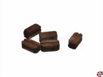 Klumpblock aus Holz dunkel 10mm (1 Rille) Aeronaut 522040