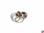 Klumpblock aus Holz dunkel 3mm mit Ring (1 Rille) Aeronaut 522133