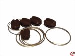 Klumpblock aus PVC 8mm mit Ring (1 Rille) Aeronaut 522158