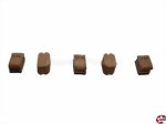Klumpblock aus Holz hell 7mm (3 Rillen) Aeronaut 522507