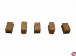 Klumpblock aus Holz hell 10mm (3 Rillen) Aeronaut 522510