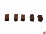 Klumpblock aus Holz dunkel 5mm (3 Rillen) Aeronaut 522525