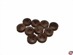 Juffern aus Holz dunkel 10mm Aeronaut 528040