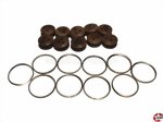 Juffern aus Holz dunkel 7mm mit Ring Aeronaut 528137