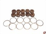 Juffern aus Holz dunkel 10mm mit Ring Aeronaut 528140