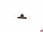 Bootsklampe Messing brüniert 15mm Aeronaut 540012