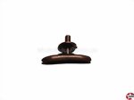 Bootsklampe Messing brüniert 25mm Aeronaut 540014