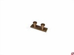 Doppelpoller Metall brüniert 24x8x9mm Aeronaut 544143