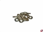 Ringöse Eisen vernickelt 18x1,8mm Aeronaut 546318
