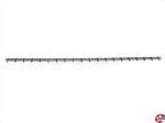 Relingstreifen vernickelt (3 Durchzüge) 250mm Aeronaut 560307