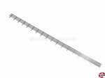 Relingstreifen vernickelt (4 Durchzüge) 250mm Aeronaut 560411