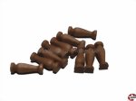 Geländerstütze aus Holz dunkel 12mm Aeronaut 561662