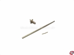 Flaggenstock Messing 75mm mit Einstecksockel Aeronaut 570507
