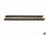 Treppe aus PVC grau 7x60mm Aeronaut 574032