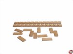 Treppe aus Holz Bausatz 14x70mm Aeronaut 574401